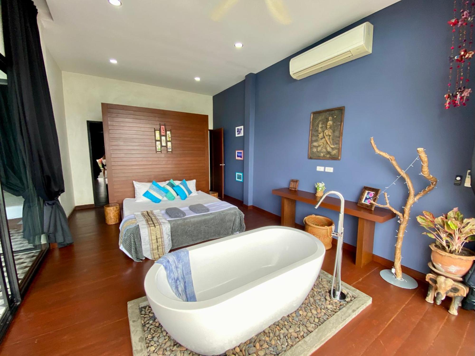 Ko Samui Seaview Pool Villa Philippa With Car Laem Set Beach Luaran gambar