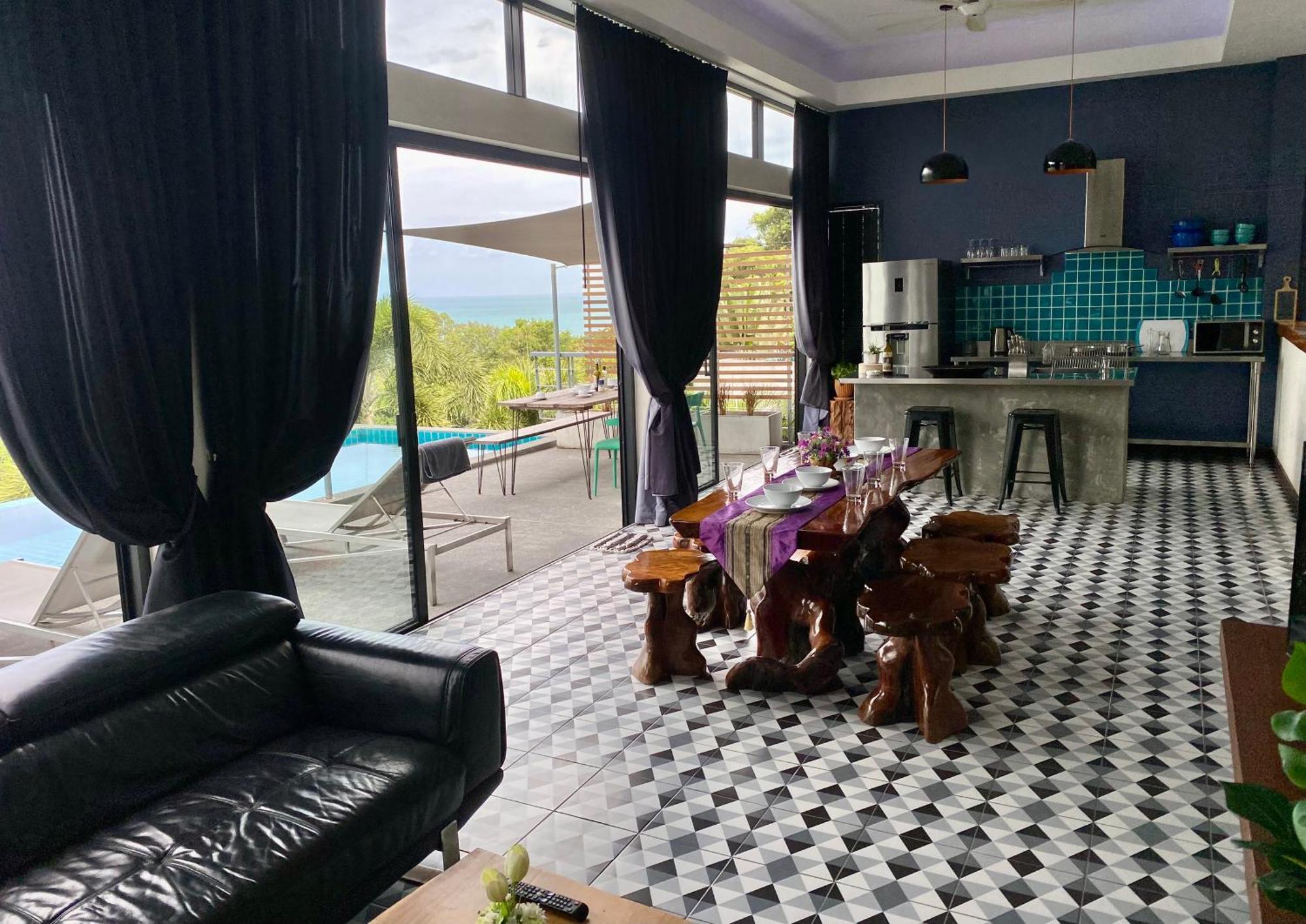 Ko Samui Seaview Pool Villa Philippa With Car Laem Set Beach Luaran gambar