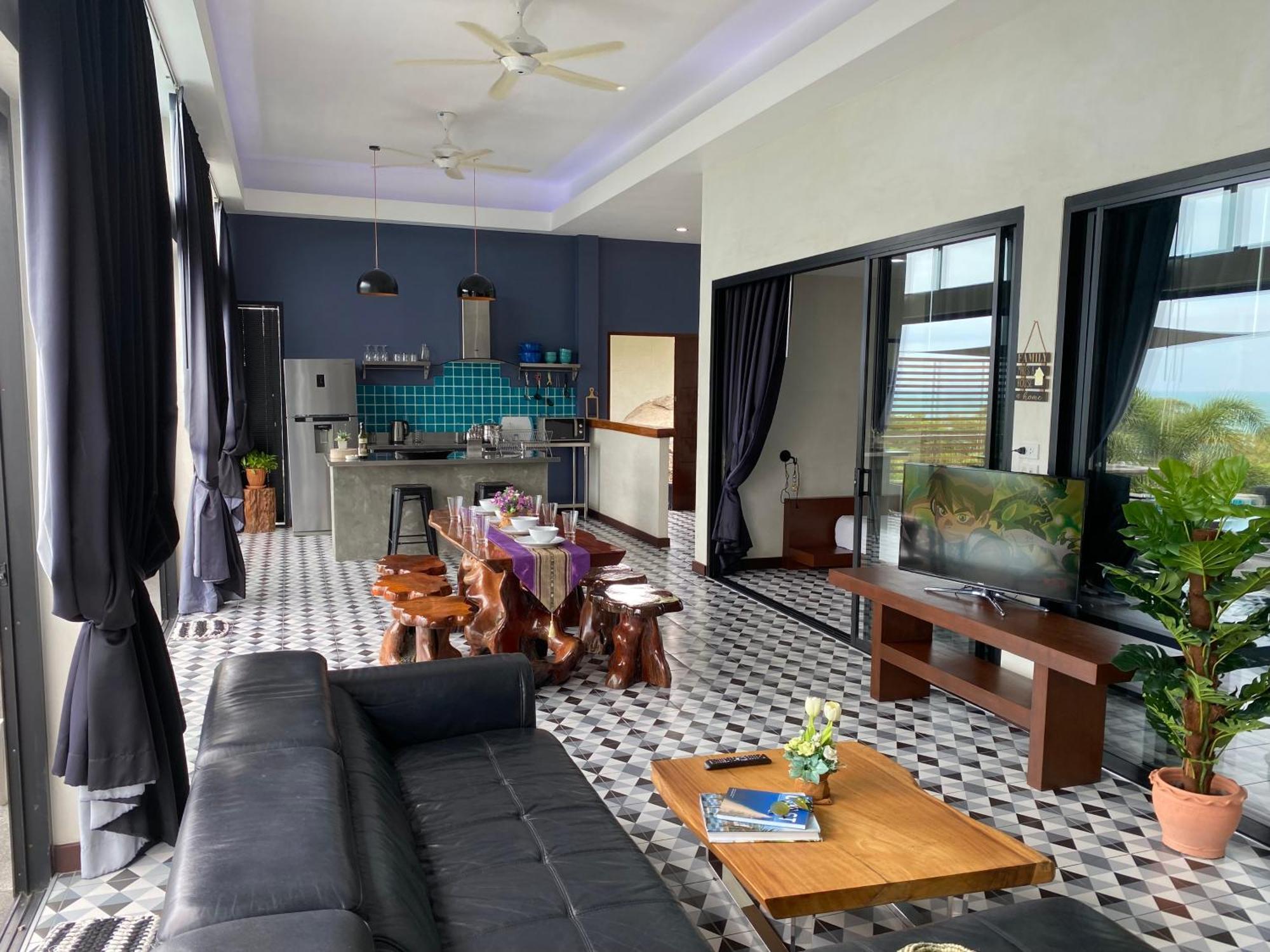 Ko Samui Seaview Pool Villa Philippa With Car Laem Set Beach Luaran gambar