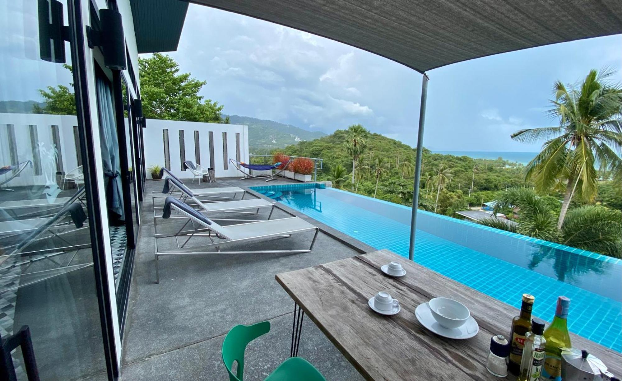Ko Samui Seaview Pool Villa Philippa With Car Laem Set Beach Luaran gambar